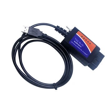 ELM327 USB Diagnostický Kábel S vypínačom Pre Code Reader Focccus Forscan FF2 Elmconfig