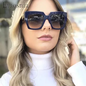 Emosnia Námestie slnečné Okuliare Modis Klasické Vintage Oculos De Sol feminino 2019 Luxusné Ženy Značky Dizajnér Slnečné Okuliare UV400