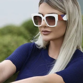 Emosnia Námestie slnečné Okuliare Modis Klasické Vintage Oculos De Sol feminino 2019 Luxusné Ženy Značky Dizajnér Slnečné Okuliare UV400
