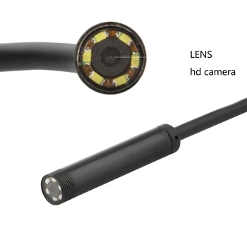 Endoskop 8mm USB Endoskop Android 5M 10M OTG PC USB Endoscopio Mini Endoskopu Kamera 720P Inšpekcie Vodotesný Fotoaparát Telefónu