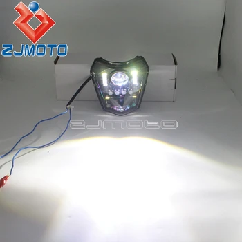 Enduro LED Reflektor Montáž DRL HI/LO Beam LED Predné Hlavu Lampy, 200 300 350 690 V XC-F-XC-W Šiestich Dní