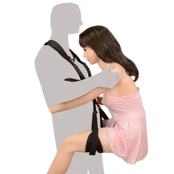 Erotické BDSM Polohy Obväz Dvojité Ramenné Sex Swing Otvoriť Nohu Pár Flirtovanie putami na rukách Swing Sexuálne Hračky pre Ženy -50