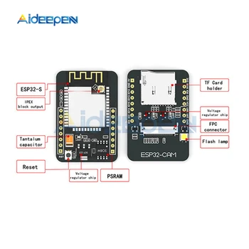 ESP32-CAM, WiFi, Bluetooth Modul s OV2640 Modul Kamery Vývoj Doska ESP32 Podporu OV2640 a OV7670 Kamery 5V