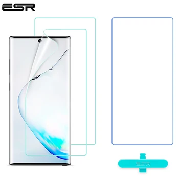 ESR Screen Protector Samsung Galaxy Note 9/10 Plus Lite Poznámka 10+ 3D Plné Pokrytie Mäkké TPU čistú Pleť Film Tvrdené Sklo