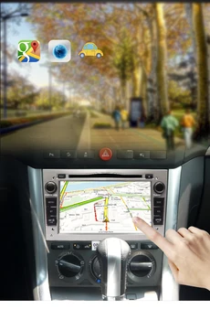 Eunavi 2 Din Android Auto DVD prehrávač Auto Rádio s GPS Pre vozidlá značky opel Vauxhall Astra H G J Vectra Antara Zafira Corsa Vivaro Meriva Veda
