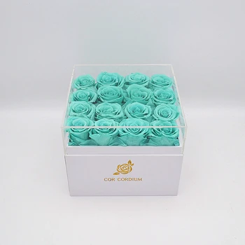 Európske Akcie Pokračovali Cordium valentínske Day16 Eternal Roses Políčka CC-004 Luxusný Darček na Svadbu A Domáce Dekorácie Kytice
