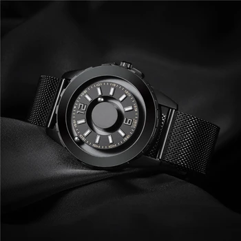 EUTOUR Nový koncept eutour všetky black touch rozsahu mužov a žien dotyk módne hodinky pás plátno sledovať pásu
