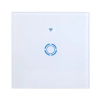 EWeLink US/EU/UK Štandard 1/2/3 Gang Smart WiFi, Dotykový Spínač Sklo Krištáľ Dotykový Panel Wall Light Switch Práce S Amazon Alexa