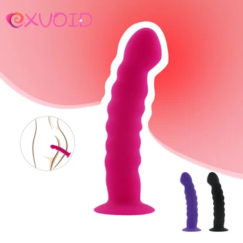 EXVOID Dospelých Produkty prísavky Silikónový Análny Plug Sex Shop Pošvy G-spot Masážne Dildo Penis Sexuálne Hračky pre Páry