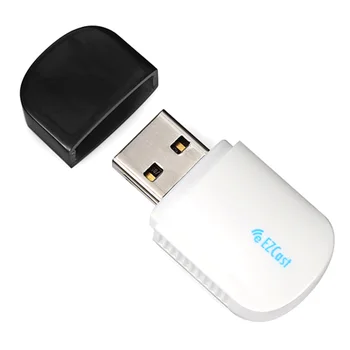 EzCast USB WiFi Adaptér Vysoká Rýchlosť 2.4 G+5G Bezdrôtová 4.2 600Mbps hardvérový kľúč pre balík Office Starostlivosť Spotrebný materiál k Počítačom