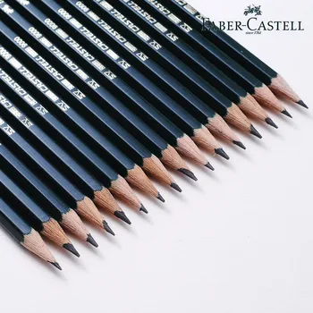 Faber Castel 16pcs/Box Ceruzky Profesionálne náčrt Pastel, ceruzky HB 2B 2H Kreslenie Ceruzkou Nastaviť Lapiz pre Školské potreby pre maliarov