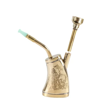 Fajčiar Mini Hookah Kovové Fajčenie Vodnej Fajky Prenosné Fajkárstva Vrecku Malé Shisha