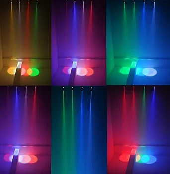 F&GNuevo 30W RGBW LED iluminación de escenario Pinspot Lúč Reflektora profesionálny DJ discoteca fiesta KTV de luz fondo de escena