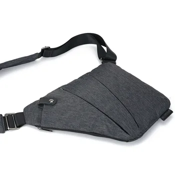 Feedo Kompaktný Jednej Tašky cez Rameno pre Mužov vodeodolného Nylonu Crossbody tašky Muž Messenger Taška