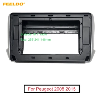 FEELDO Car Audio 2DIN Fascia Rám Adaptér Pre Peugeot 2008 10.1