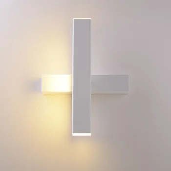 Feimefeiyou tvorivé led nástenné svietidlo jednoduché, moderné, módne, spálne, chodby, chodby steny, spálne, nočná lampa nastaviteľným uhlom