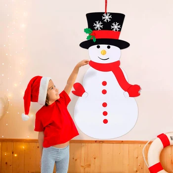 FENGRISE urob si sám Cítil Snehuliak Veselé Vianočné Dekorácie Pre Domov 2020 Vianočné Ozdoby Navidad Natal Darčeky Šťastný Nový Rok 2021