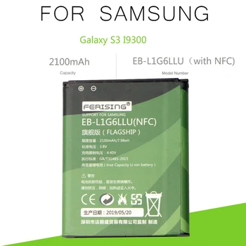 FERISING EB-L1G6LLA EB-L1G6LLU/LLK/LLZ 2100mAh batéria Pre Samsung Galaxy S3 i9300 i9305 i747 I9060 I9128 I9308 i535 S NFC