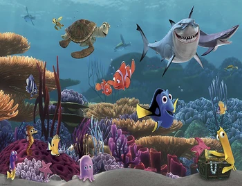 Finding Dory Nemo Podľa Modré More Posteľ Koraly Skaly Vlastné Fotografie Studio Pozadie Pozadie Vinyl Pozadí Fotografie