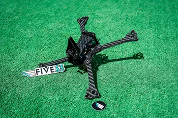 FIVE33 Switchback 533 FPV Racing Drone Rám Auta 2019 MultiGP Šampión 5 palcový Quadcopter Strane Sily Generátory Traky