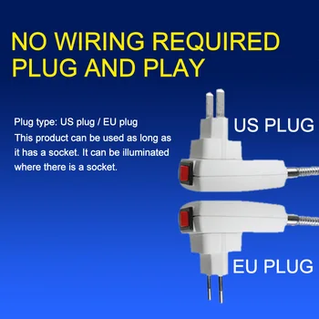 Flexibilné E27 LED Svetlo, Žiarovka Adaptér Zásuvky Rozšírenie Rozšírenie Converter Stene Základne Držiaka Skrutku Zásuvky EÚ a USA Plug white&silver