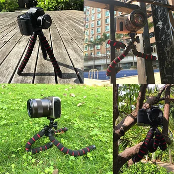 Flexibilný Statív pre GoPro HERO Kamerami Gorillapod Typ Monopod Flexibilný Statív Nohu Mini Statívy pre Digitálne Kamery Držiteľ T35
