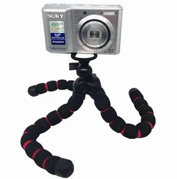 Flexibilný Statív pre GoPro HERO Kamerami Gorillapod Typ Monopod Flexibilný Statív Nohu Mini Statívy pre Digitálne Kamery Držiteľ T35