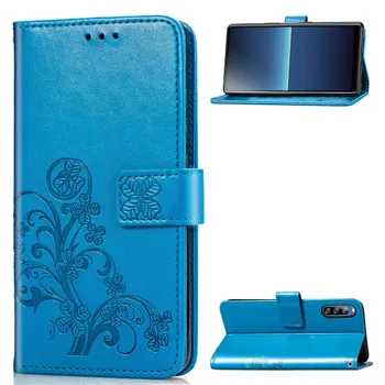 Flip PU Peňaženky obal Pre Sony Xperia L4 Nárazníka Ochranné Puzdro Funda Etui Phone Bag obal Pre Sony Xperia L4 Kryt Knihy 6.2