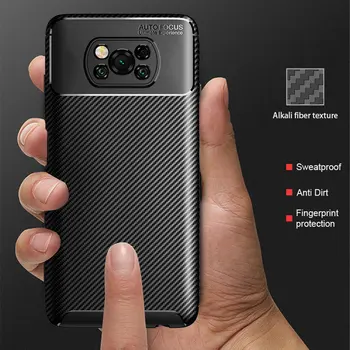 Flip Telefónu Prípade Pre Xiao Mi Poco X3 NFC 10 Pro Poznámka 10 Lite Shockproof Mäkké Zadný Kryt na Xiomi Redmi Poznámka 9 Pro 9 9A 9C Coque