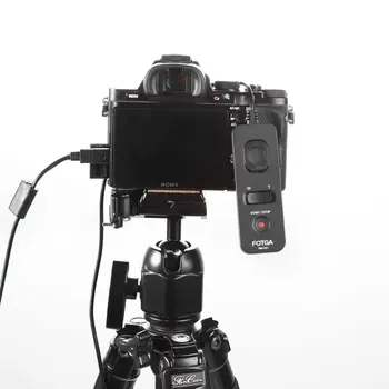 FOTGA 3M RM-VS1 Diaľkové Spúšte Uvoľnenie Pre SONY A7 A7R RX10 ILCE-7 Kamery Ako RM-VPR1