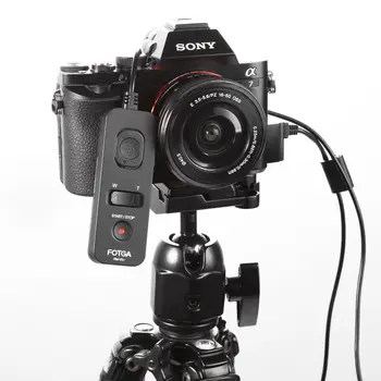FOTGA 3M RM-VS1 Diaľkové Spúšte Uvoľnenie Pre SONY A7 A7R RX10 ILCE-7 Kamery Ako RM-VPR1