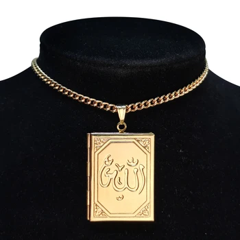 Foto Rámy Môžu Otvoriť Medailón Náhrdelníky Srdce Alah Cross Prívesok Náhrdelník Choker Krku Šperky Pre Ženy, Mužov Valentine Milenca Darček