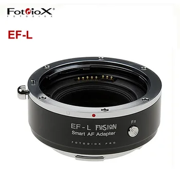 Fotodiox EF-L Adaptér Objektívu AF Automatické Zaostrovanie Adaptér Krúžok Pre Canon EF EF-S objektív Leica L Panasonic S1 S1R Sigma fp Kamery