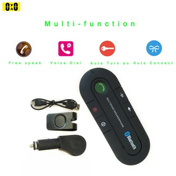 Free Reproduktor 4.1 Bluetooth Adaptér Bezdrôtovej Automobilovej Bluetooth Prijímač Súprava Hands-Free Reproduktor pre Telefón, Audio Prijímač Auto Handsfree