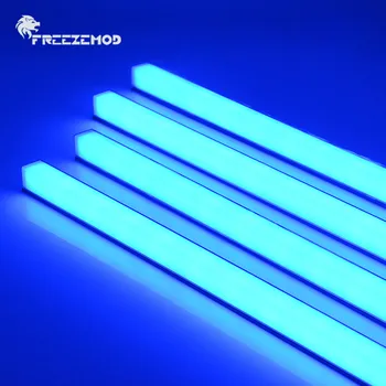 Freezemod RGB LED Pásy ARGB Mäkké Svetlo Kábel 5V3Pin/12V4PIN AURA Vody Chladič Vlastný MOD Šasi Magnetické Lampa PC Dekorácie