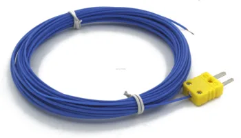 FTARW02 K typu 10m PTEE kábel drôt hlavu plug spojenie, termočlánok snímač teploty