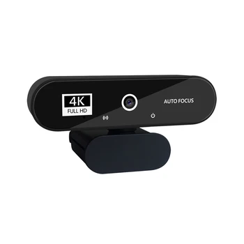 Full HD Webcam 4K 2K 1080P Auto Focus Web Mini Kamera, PC Počítač USB Web Cam pre živé prenosy videohovory Konferencie