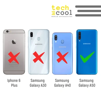 FunnyTech®Silikónové puzdro pre Samsung Galaxy A50 l Paríž motívy