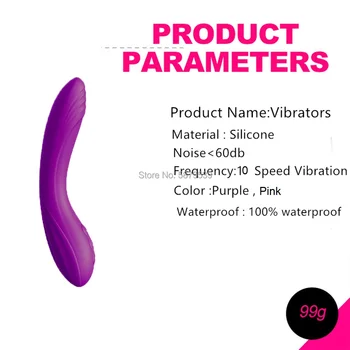 G-Spot Vibrátor, Dildo pre Ženy Silikónové Nepremokavé 10 Režimy Vibrador Klitorisu Masér Žena Masturbator Sexuálne Hračky pre Ženy