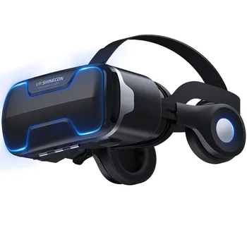 G02ED VR shinecon 8.0 Standard edition a headset verzia virtuálnej reality 3D VR okuliare headset prilby Voliteľné controlle