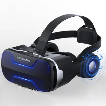 G02ED VR shinecon 8.0 Standard edition a headset verzia virtuálnej reality 3D VR okuliare headset prilby Voliteľné controlle