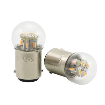 G18 R5w Led Osvetlenie 6V alebo 12v 24V 48V žiarovky Zariadenia Indikátor SMD 3014 12 Led signalizačná kontrolka Zadnej Žiarovky Lampy