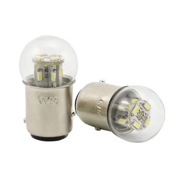 G18 R5w Led Osvetlenie 6V alebo 12v 24V 48V žiarovky Zariadenia Indikátor SMD 3014 12 Led signalizačná kontrolka Zadnej Žiarovky Lampy