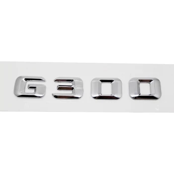 G300 G350 G500 G550 Auto Prerobit Výtlak Emblémy Chvost Dekor Nálepky na Mercedes Benz G Triedy W460 W461 W463