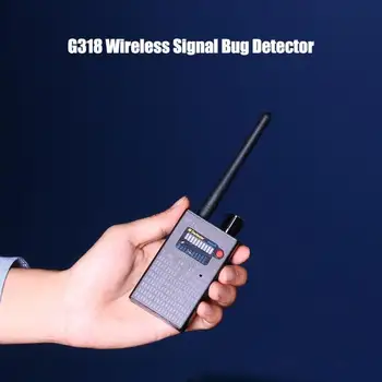 G318 Bezdrôtový Signál Chyba Detektora Anti-Spy Chyba Detektora GPS Poloha Finder Tracker Frekvencia Skenovania Metla Chrániť Bezpečnosť