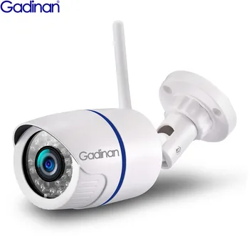 GADINAN HD 720P 1080P Bezdrôtové IP Kamery P2P RTSP Pohybu Zistené Nepremokavé WiFi Kamera Bullet s 64 G SD Kartu iCSee