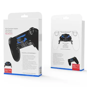 Gamepad Tlačidlo Späť s Predĺženou Tlačidlo Turbo Funkcia pre SONY PS4 Radič Adaptér s Mods Elite Paddies