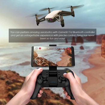 GameSir T1d Bluetooth ovládač pre DJI Tello Drone Kompatibilné s iPhone a Android Telefón