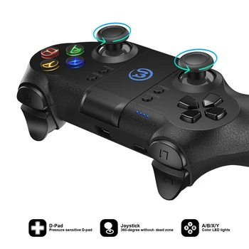 GameSir T1s Bluetooth Wireless Gamepad Mobilný Herný ovládač Dual Bezdrôtové Pripojenie na PUBG Call of Duty Android PC Ovládač