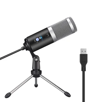 GGMM F1 USB Mikrofón Conderser Mikrofóny Na svojom Laptope Mac Počítači Streamovanie Hier Karaoke Nahrávanie Podcast Na Youtube